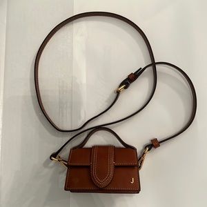 Jacquemus Le Petit Bambino Leather Shoulder Bag